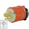 Ac Works NEMA L21-20P 20A 3-Phase 120/208V 3PY, 5-Wire Locking Male Plug UL, C-UL Approval in Orange ASL2120P